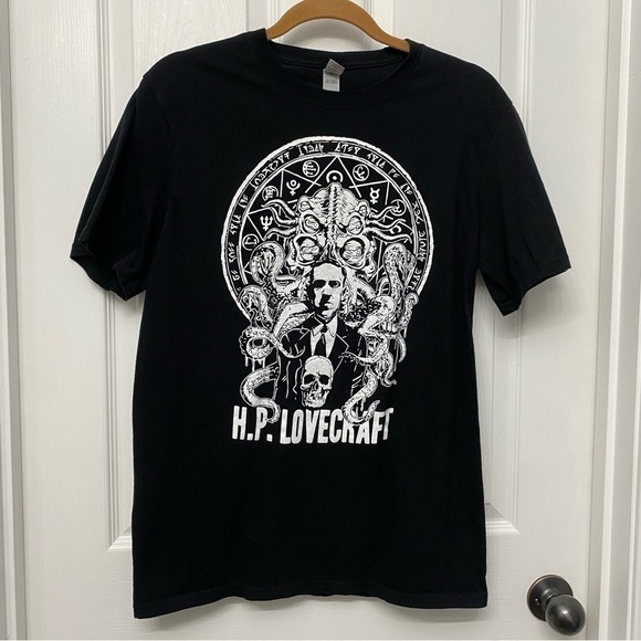 🔥 5/$25 HP Lovecraft Mens Graphic Tee Medium - Picture 12 of 12